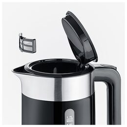 Rychlovarná konvice Severin, WK 9265, kapacita 1,7 L, skryté topné těleso,
omyvatelný filtr, 2200 W