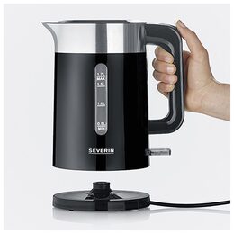 Rychlovarná konvice Severin, WK 9265, kapacita 1,7 L, skryté topné těleso,
omyvatelný filtr, 2200 W