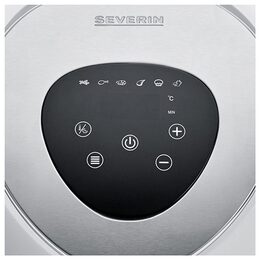 Fritéza Severin, FR 2440, objem 3,2 L, horkovzdušná technologie, 6 automatických
programů, LCD displej, časovač, 1500 W