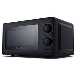 Mikrovlnná trouba Black+Decker, BXMZ702E, gril, objem 20 L, 5 stupňů ohřevu,
časovač, rozmrazování, 700/900 W