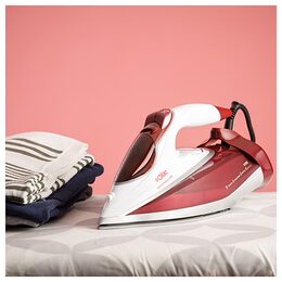 Žehlička Solac, PV2040, Steam iron, napařovací, keramická plocha, anti-drip
systém, vertikální žehlení, 3100 W