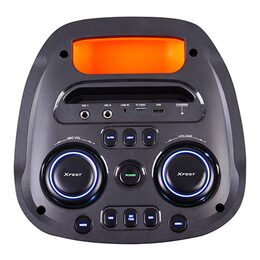 Reproduktor Trevi, XF 780 KB, párty, Bluetooth, mikrofon, karaoke, dálkové
ovládání, LED displej, dobíjecí baterie