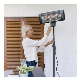 Halogenový ohřívač Cecotec, 5360, ReadyWarm 8200 Power Quartz Smart, s křemenem,
2 stupně ohřevu, IP24, dálkové ovládání, 1000/2000 W