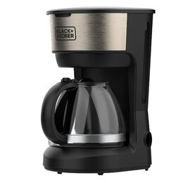 Kávovar Black+Decker, BXCO600E, překapávací, 6 šálků, skleněná nádoba, ohřívací
plotýnka, 600 W
