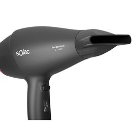 Vysoušeč vlasů Solac, SH7083, Fast 2200 Ionic, kompaktní, ION technologie, 2
rychlosti, 3 teploty, 2200 W