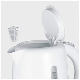 Rychlovarná konvice Severin, WK 4325, rychlovarná konvice, 1.7 l, 2200W, vypnutí
parou, skryté topné těleso, omyvatelný filtr