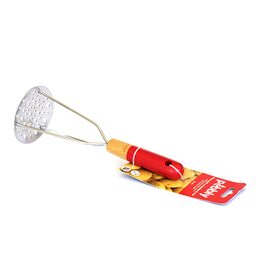 Šťouchadlo Pebbly, NBA087, bambus, nerez , červené, 30 cm