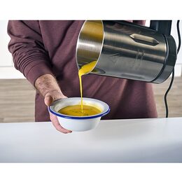 Polévkovač Black+Decker, BXSM1000E, 1,6 L, celoměděný motor, pro různé textury,
displej, 900 W