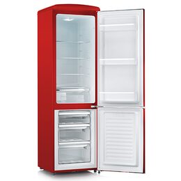 Kombinovaná lednice Severin, RKG 8917, retro, 244 L, LED osvětlení, N-ST, 39 dB