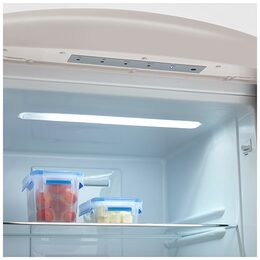 Kombinovaná lednice Severin, RKG 8999, retro, 315 L, LED osvětlení, 41 dB, SN-T