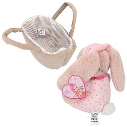 Plyšová postavička Princess Mimi, Nelly, s bryndákem a maskou na oči, 16 cm