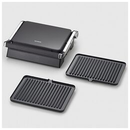 Kontaktní gril Severin, KG 2399, 5 programů, inovativní displej, keramický
povlak, časovač, 1800 W