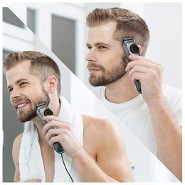 Holící strojek Cecotec, 4401, Bamba PrecisionCare, 19 nastavení délky, čepele z
nerezové oceli, Li-ion baterie 600 mAh