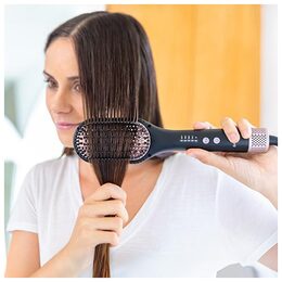 Kartáč na vlasy Cecotec, 3385, Bamba InstantCare, elektrický, keramický povlak,
4 teplotní úrovně, funkce horkého vzduchu, automatické vypn