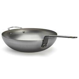 WOK pánev de Buyer, 5617.32, MINERAL B, WOK, zaoblený, průměr 32 cm