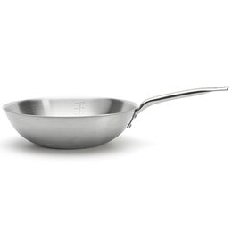 WOK pánev de Buyer, 3608.28, průměr 28 cm, objem 3 L, zahnutý okraj, na všechny
typy varných desek