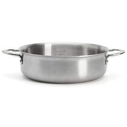 Hrnec de Buyer, 3612.24, ALCHIMY, nízký, nerezový, průměr 24 cm, objem 2,3 L,
výška 7,53 cm, zahnutý okraj