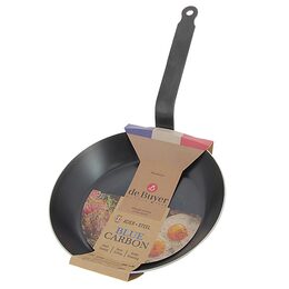 Pánev de Buyer, 5200.24, BLUE CARBON, univerzální, modrá ocel, průměr 24 cm,
výška 4 cm