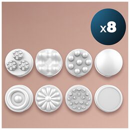 Masážní přístroj Cecotec, 4449, Bamba SkinCare Push Up, na celulitidu, 8 hlavic,
5 režimů, 6 úrovní intenzity, 1800 mAh