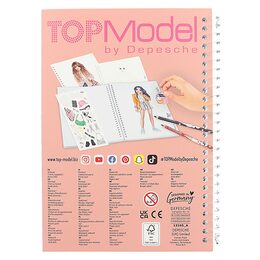 Sada-Kreativní omalovánky Top Model, Lexy a Nyela