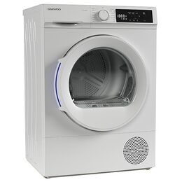 Sušička prádla Daewoo, TD-B7GT0W20CZ, parní, úzká, kondenzační, 7 kg, 65 dB,
A++, tepelné čerpadlo, 1000 W