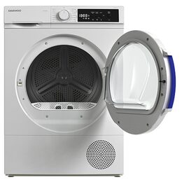 Sušička prádla Daewoo, TD-B7GT0W20CZ, parní, úzká, kondenzační, 7 kg, 65 dB,
A++, tepelné čerpadlo, 1000 W