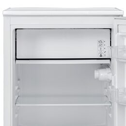 Lednice Daewoo, CUS1001EWMA0-EU, 82 cm, 89 l, LED osvětlení, mrazák nahoře, 108
kWh/rok