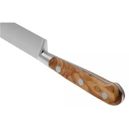 Nůž Lion Sabatier, 832285, Ideal Provencao, Yatagan nůž, plně kovaný, čepel 20
cm, nerez nýty, rukojeť z olivového dřeva
