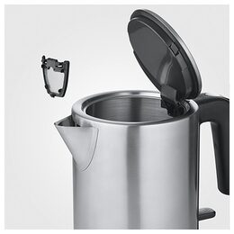 Rychlovarná konvice Severin, WK 3489, kapacita 1 L, nerezová ocel, automatické
vypnutí, ukazatel hladiny vody, 2400 W