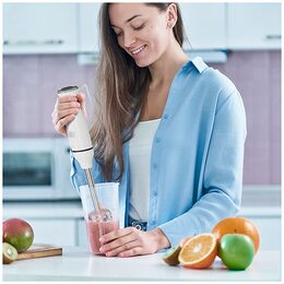 Tyčový mixér Black+Decker, BXHBA750E tyčový mixer 600W bílý sada