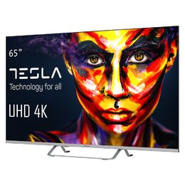 Televize Tesla, 65E635SUS, smart, UHD, Android TV 11, 65" (165 cm),
DVB-T/T2/C/S/S2, Bluetooth, Wi-Fi, 160 W