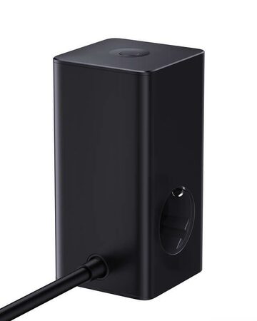 Nabíjecí stanice Baseus PowerCombo Tower 100W EU černá