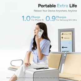 Bezdrátová powerbanka Baseus PicoGo Qi2 5000mAh, 20W bílá