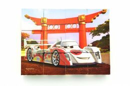 Dino Dřevěné kostky Cars ve světě