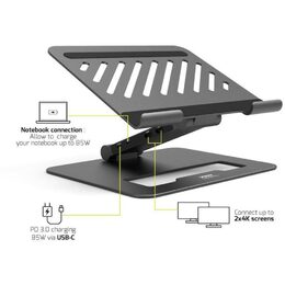 Docking station with NTB stand PORT