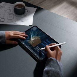 Stylus Baseus Smooth Writing 2 s multifunkčním tlačítkem a bezdrátovým nabíjením bílý