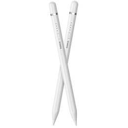 Stylus Baseus Smooth Writing 2 s bezdrátovým nabíjením a kabelem USB/USB-C bílý
