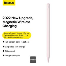 Stylus Baseus Smooth Writing 2 s bezdrátovým nabíjením (aktivní bezdrátová verze) růžový