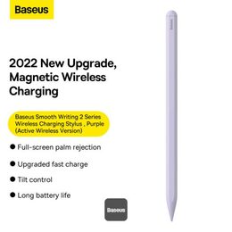 Stylus Baseus Smooth Writing 2 s bezdrátovým nabíjením (aktivní bezdrátová verze) fialový