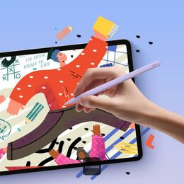Stylus Baseus Smooth Writing 2 s bezdrátovým nabíjením (aktivní bezdrátová verze) fialový