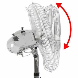 ProfiCare VL 3064 MS BK stojanový ventilátor 40cm, kovový černý