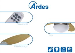 A130WR STROPNÍ VENTILÁTOR ARDES