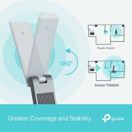USB klient TP-Link Archer TX50UH AX3000, 2,4/5GHz, USB 3.0