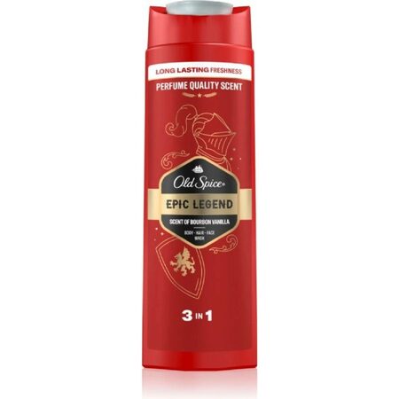Old Spice Epic Legend sprchový gel na obličej, tělo a vlasy pro muže 400 ml