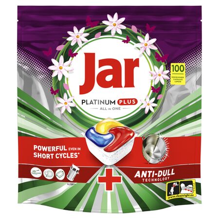 Jar Platinum Plus All in1 kapsle do myčky 100 ks