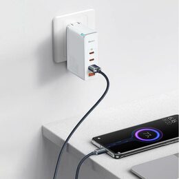 Datový kabel Baseus Crystal Shine Series USB-C 1,2m 100W (20V/5A) černý