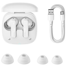 Bluetooth sluchátka Baseus Bowie E19 bílá