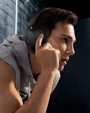 Bluetooth sluchátka Baseus Bass 30 Max černá