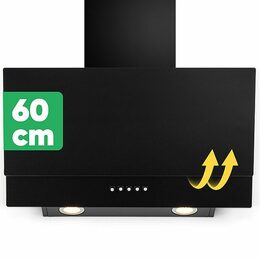 Bomann DU 7607 digestoř sklo/nerez 60cm