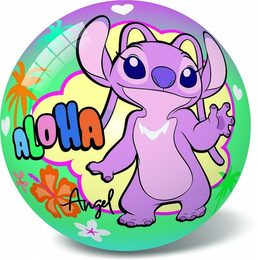 Míč Stitch 14cm nafouknutý v síťce